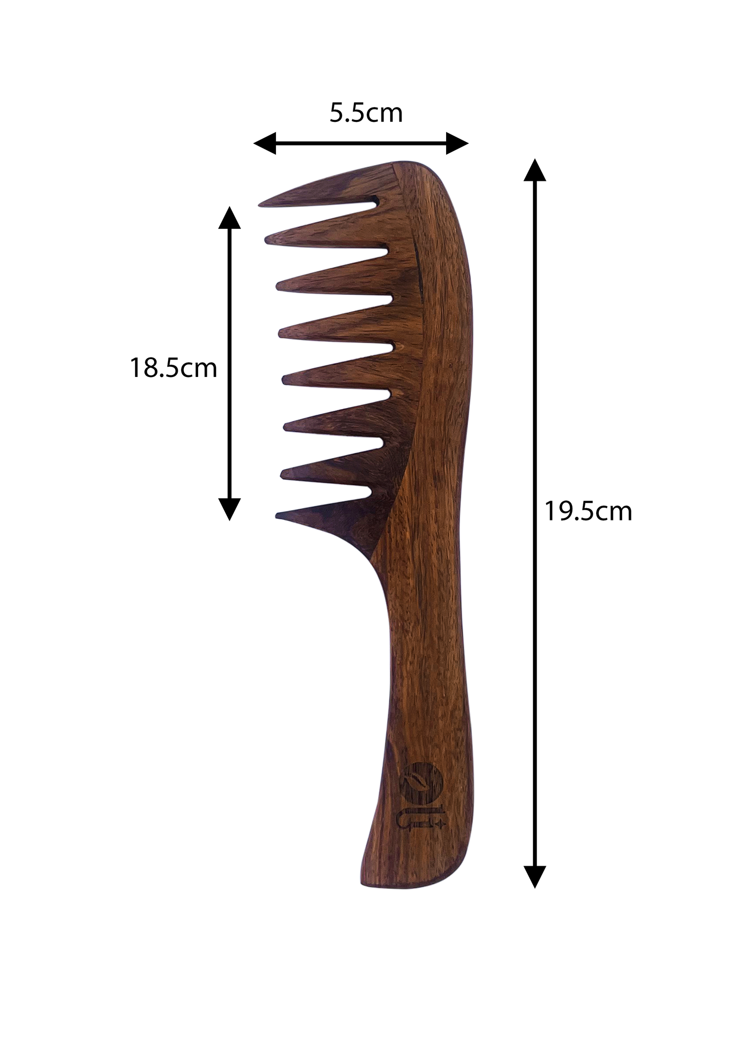 Detangling Comb | Rosewood