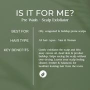 Pre-Wash Scalp Exfoliator | 120ml