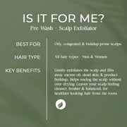 Pre-Wash Scalp Exfoliator | 120ml