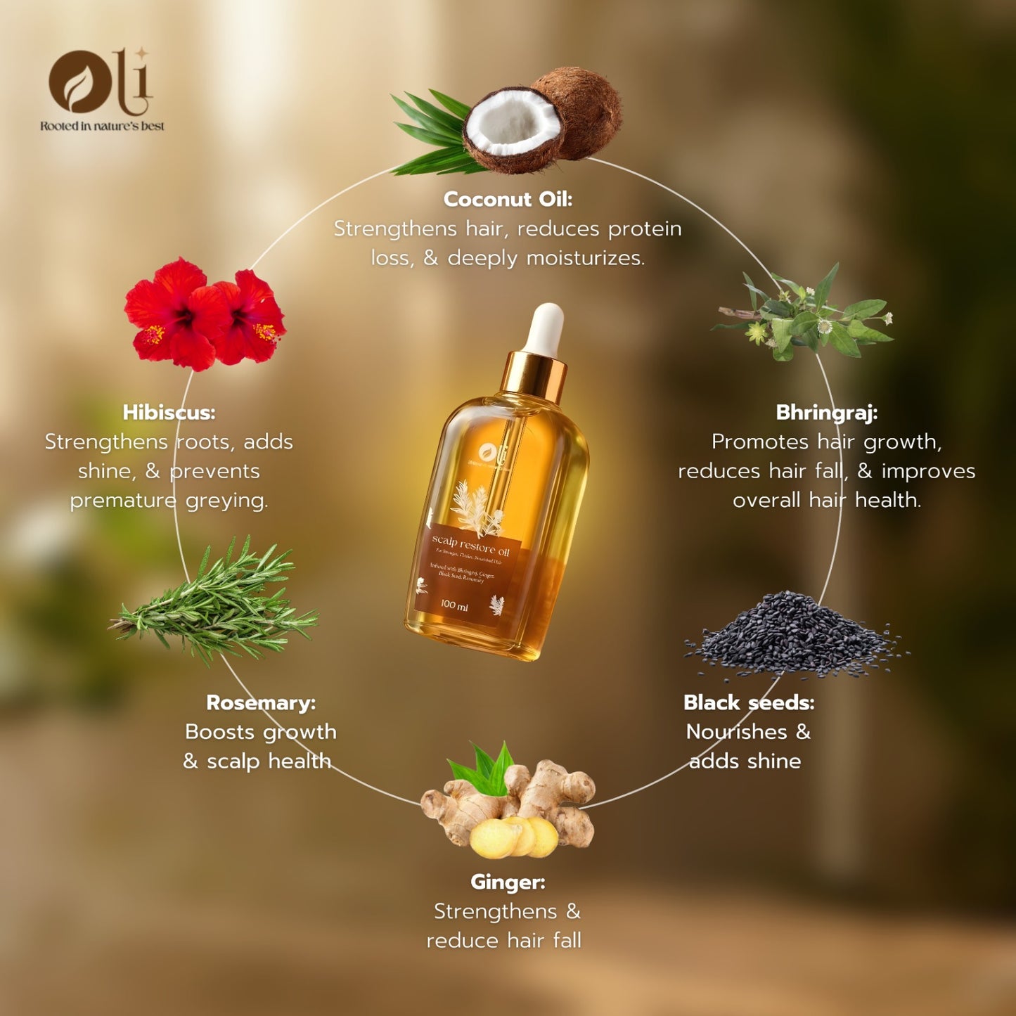 Scalp Restore Hair Growth Oil (100ml)